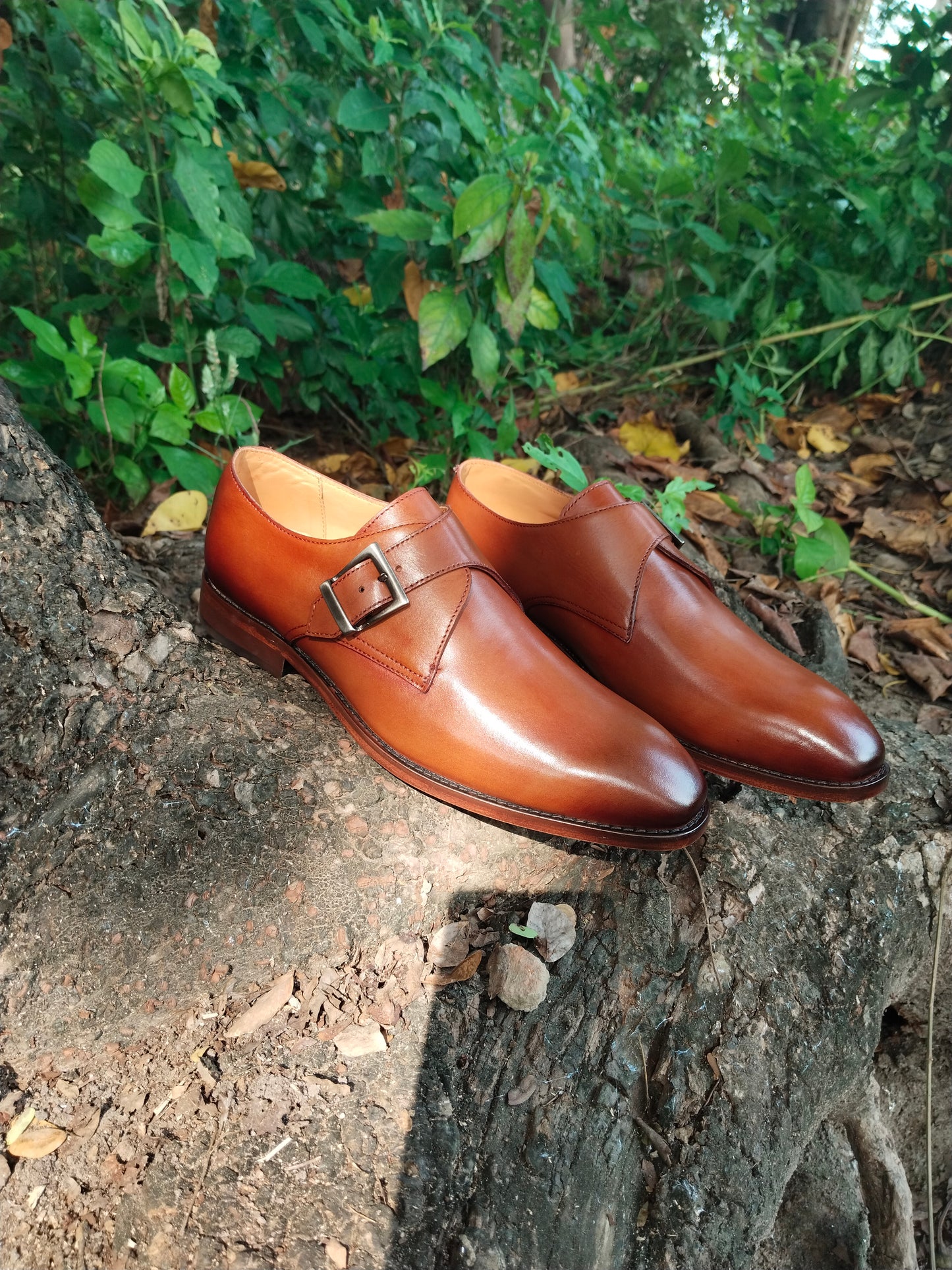 Italian Shaped Single Monk In Patina Finished
