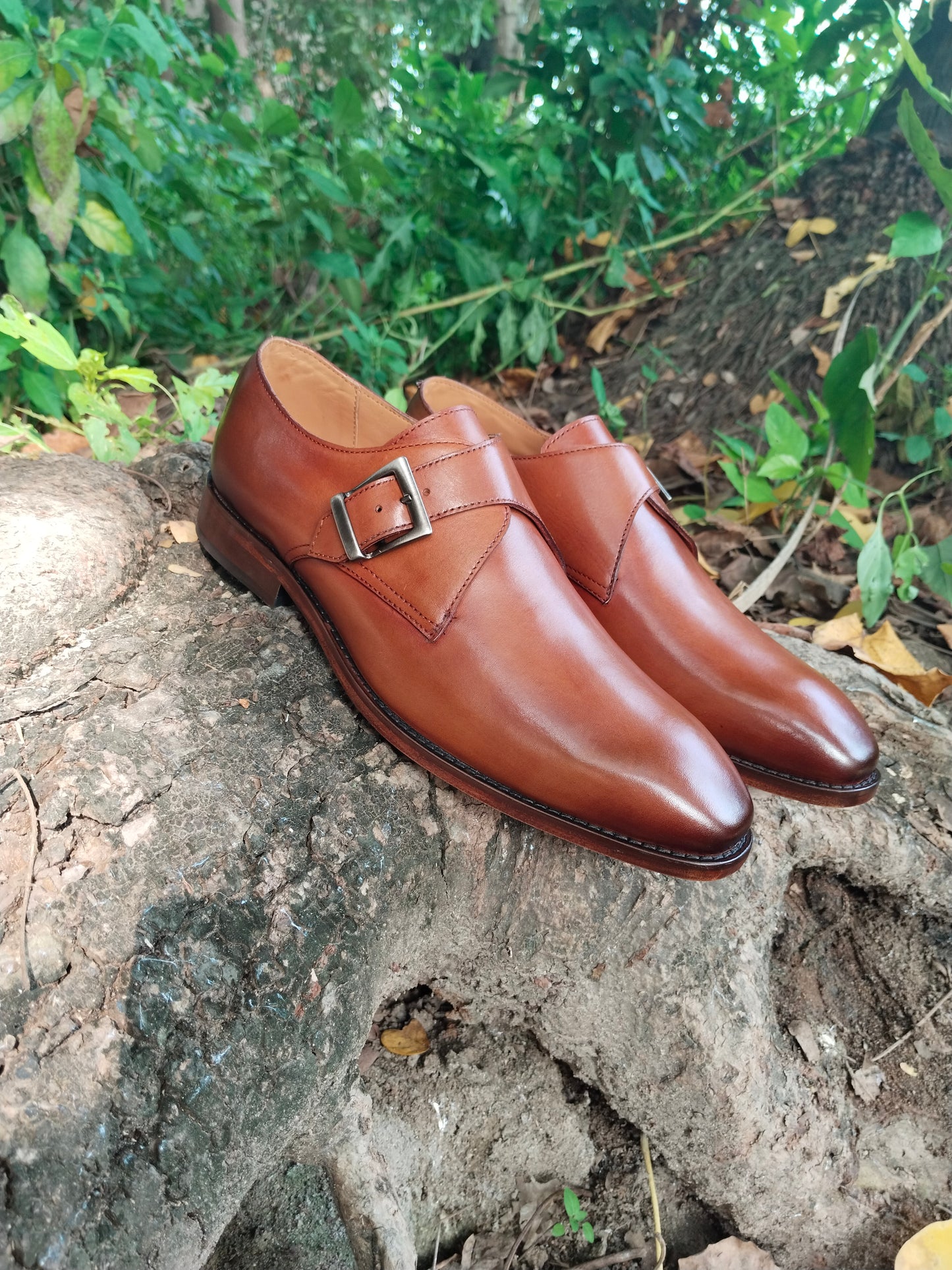 Italian Shaped Single Monk In Patina Finished