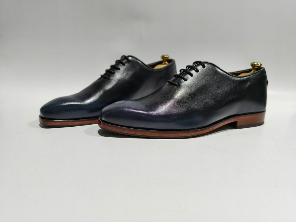 Wholecut Oxford Dual colour Hand-painted PATINA FINISHED