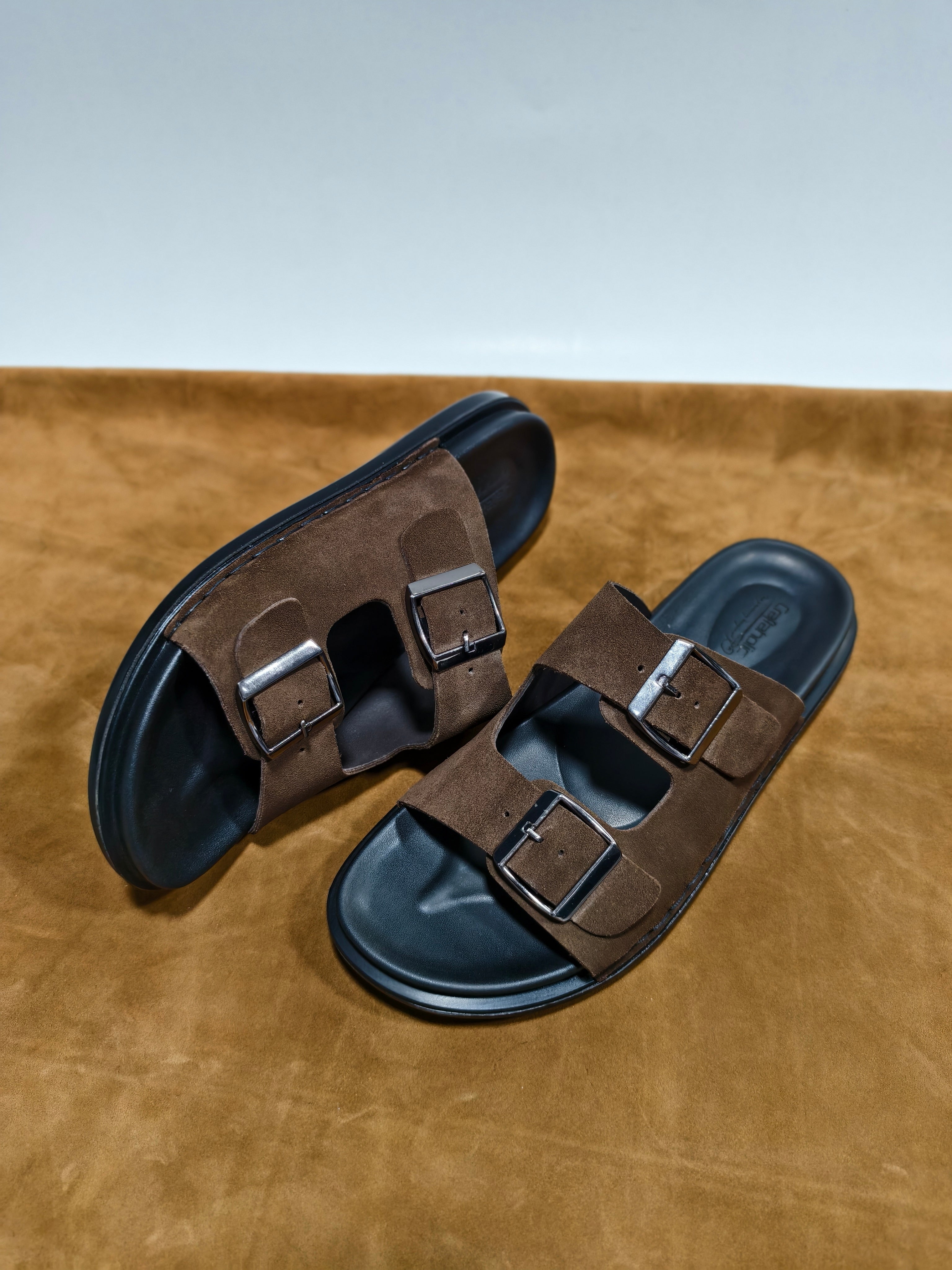 Belt -30 Suede Brown
