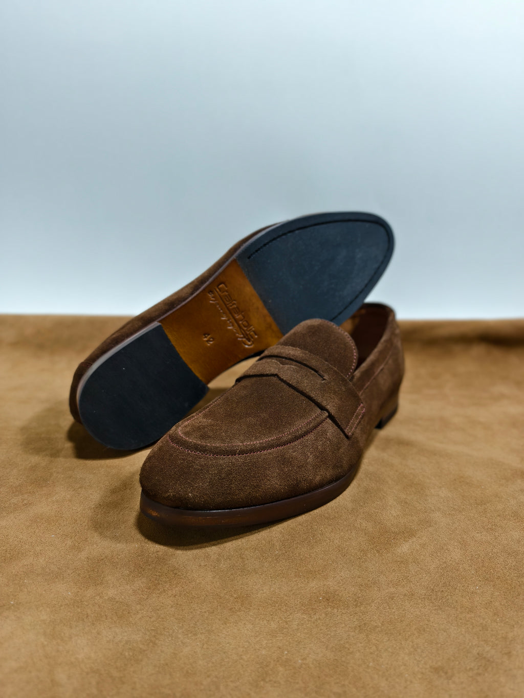 Premium Suede Penny Loafer