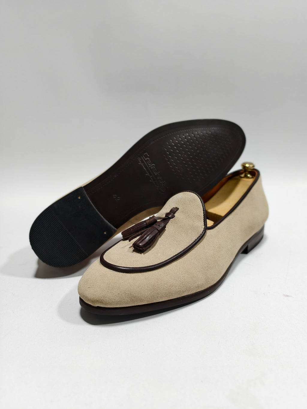 Belgian Loafer with Tassels