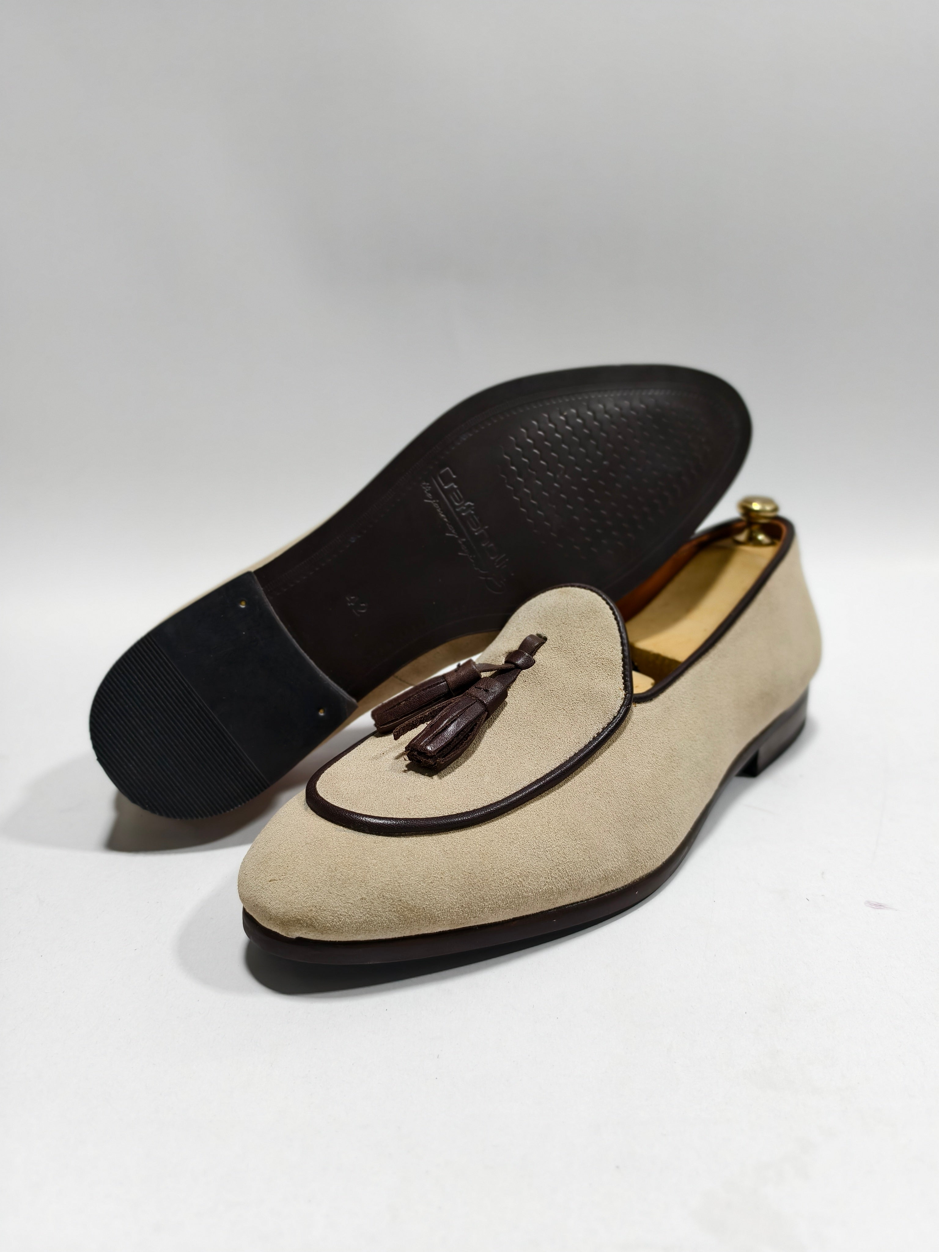 Belgian Loafer with Tassels