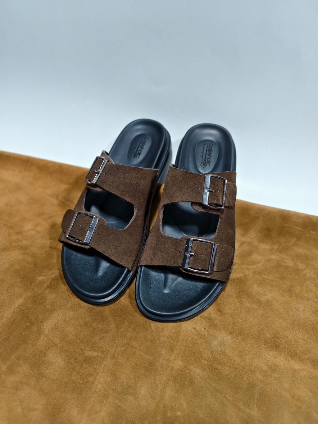 Belt -30 Suede Brown