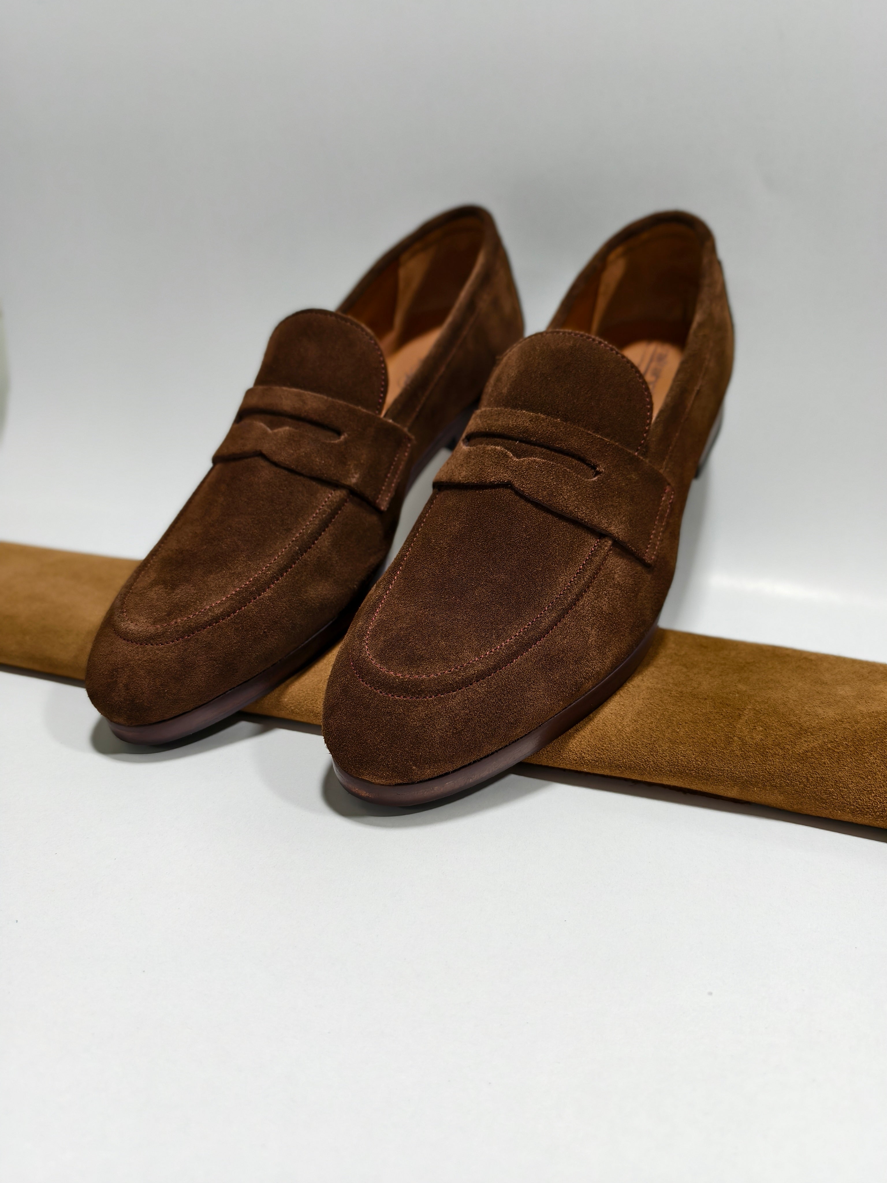 Premium Suede Penny Loafer