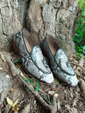 Belgian Loafer Snake Printed Leather LIMITED EDITION