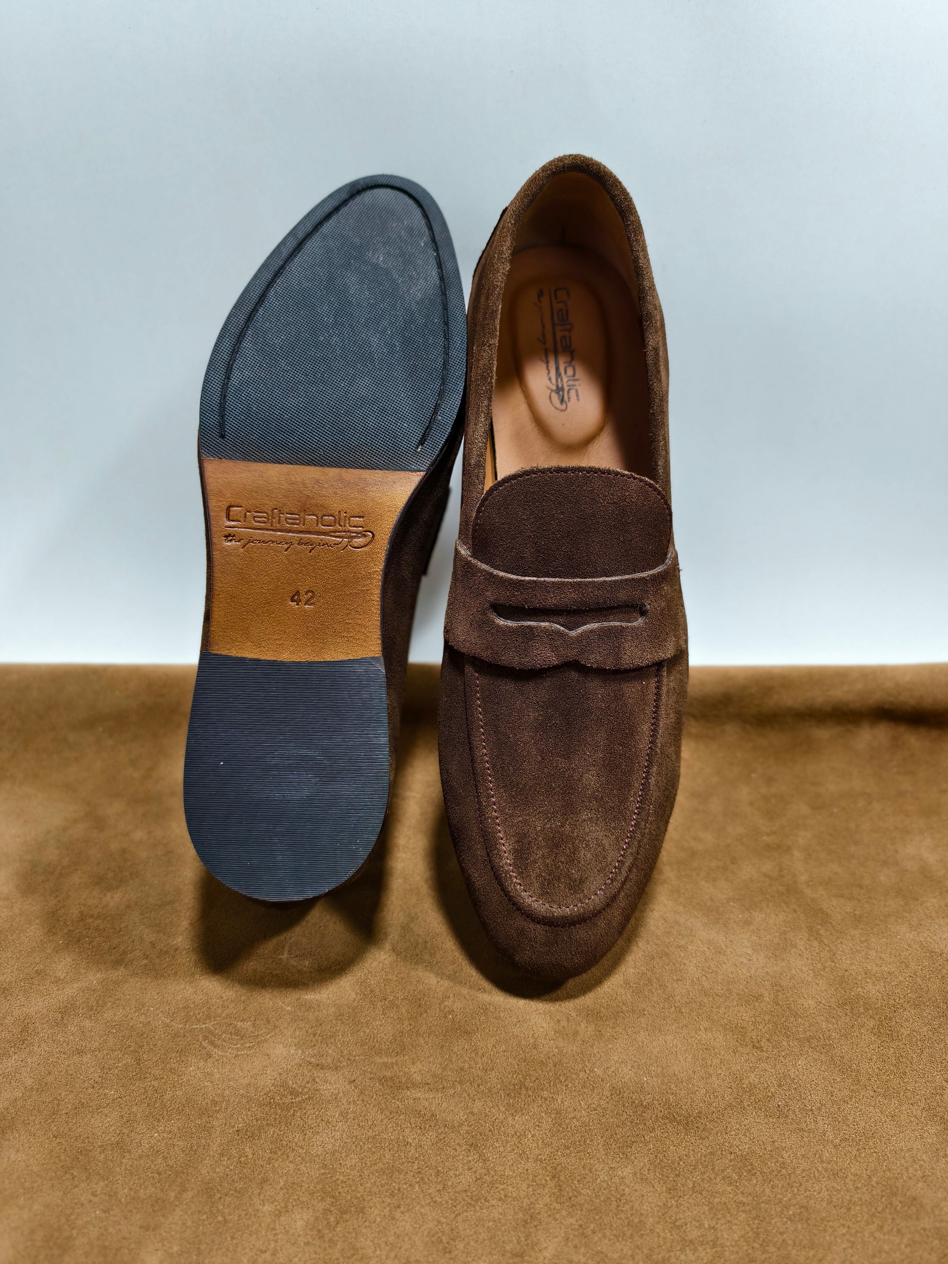 Premium Suede Penny Loafer