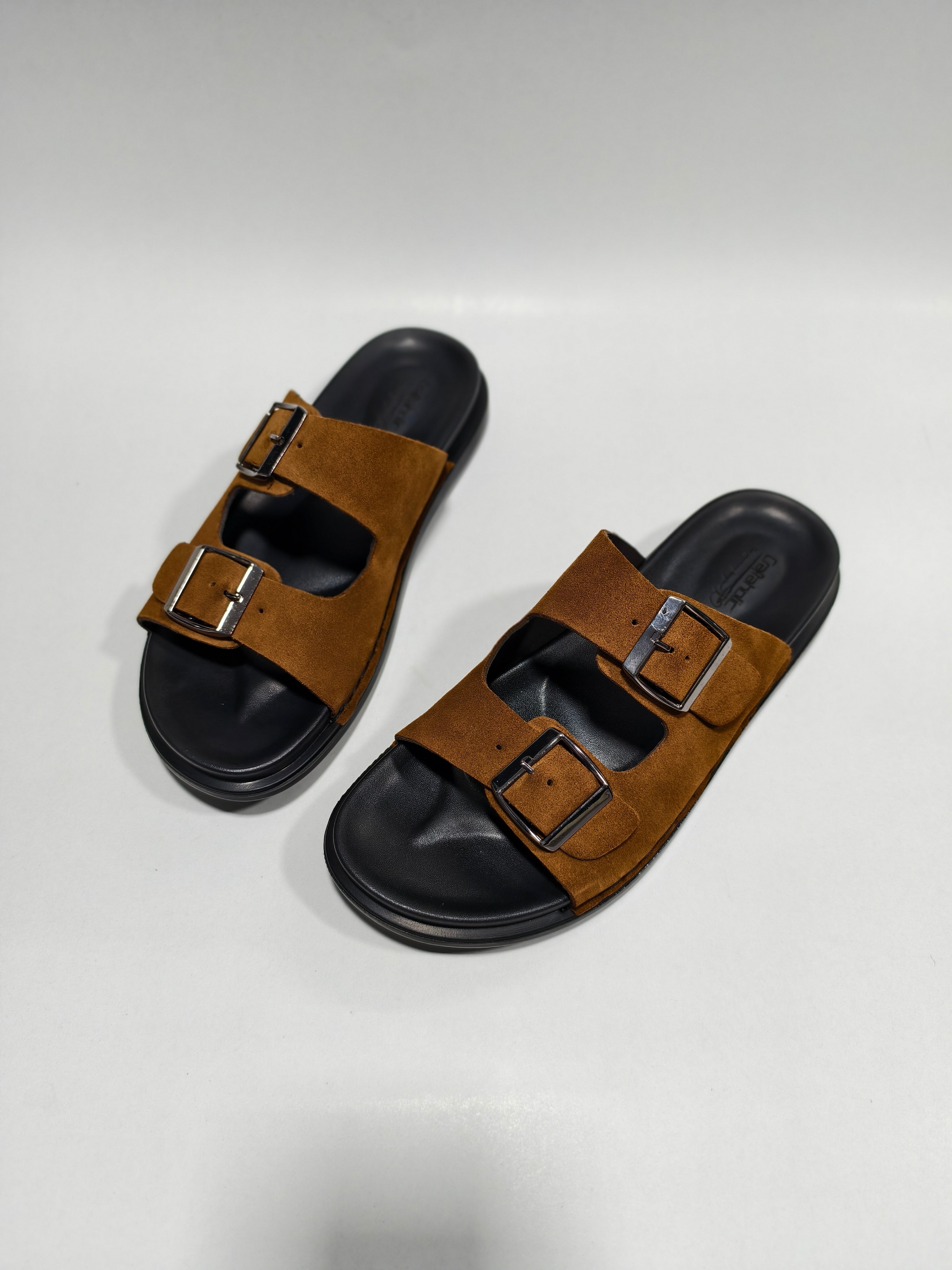 Belt -30 Suede Tan