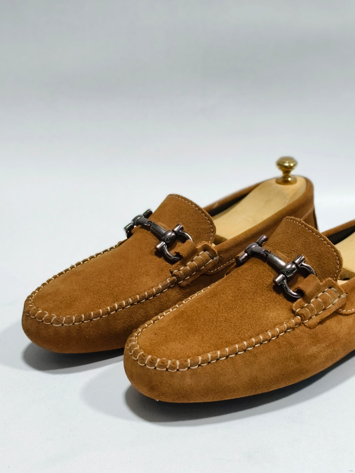 Tan suede leather Drivers