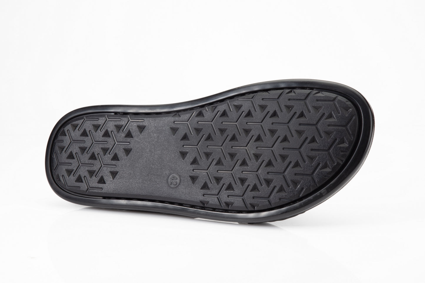 Leather Slipper TAN Colour Patina Finished   with Crocodile  Print PU sole