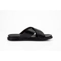 X slipper croco Black