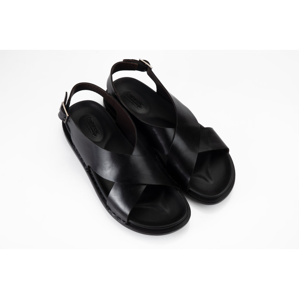 X sandal Black