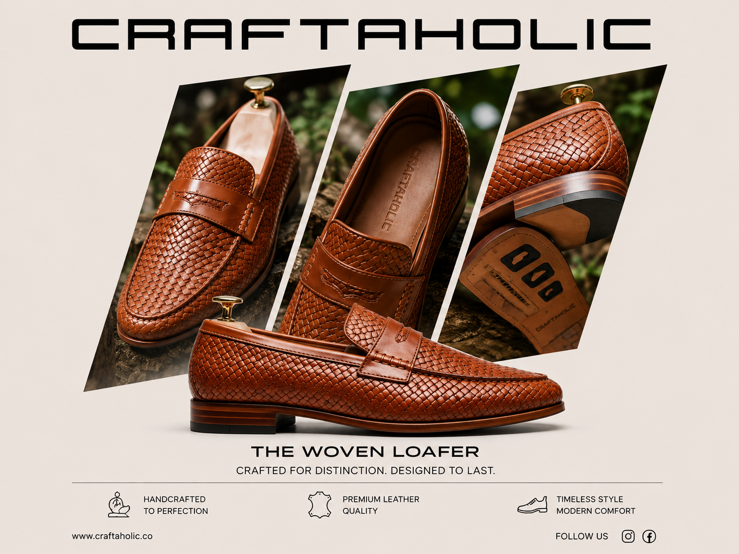 Driving Shoe Tan colour with Mesh Print