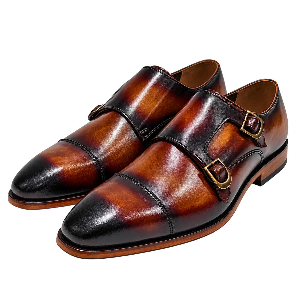 Double monk Hand Painted Patina finished