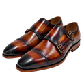 Double monk Hand Painted Patina finished