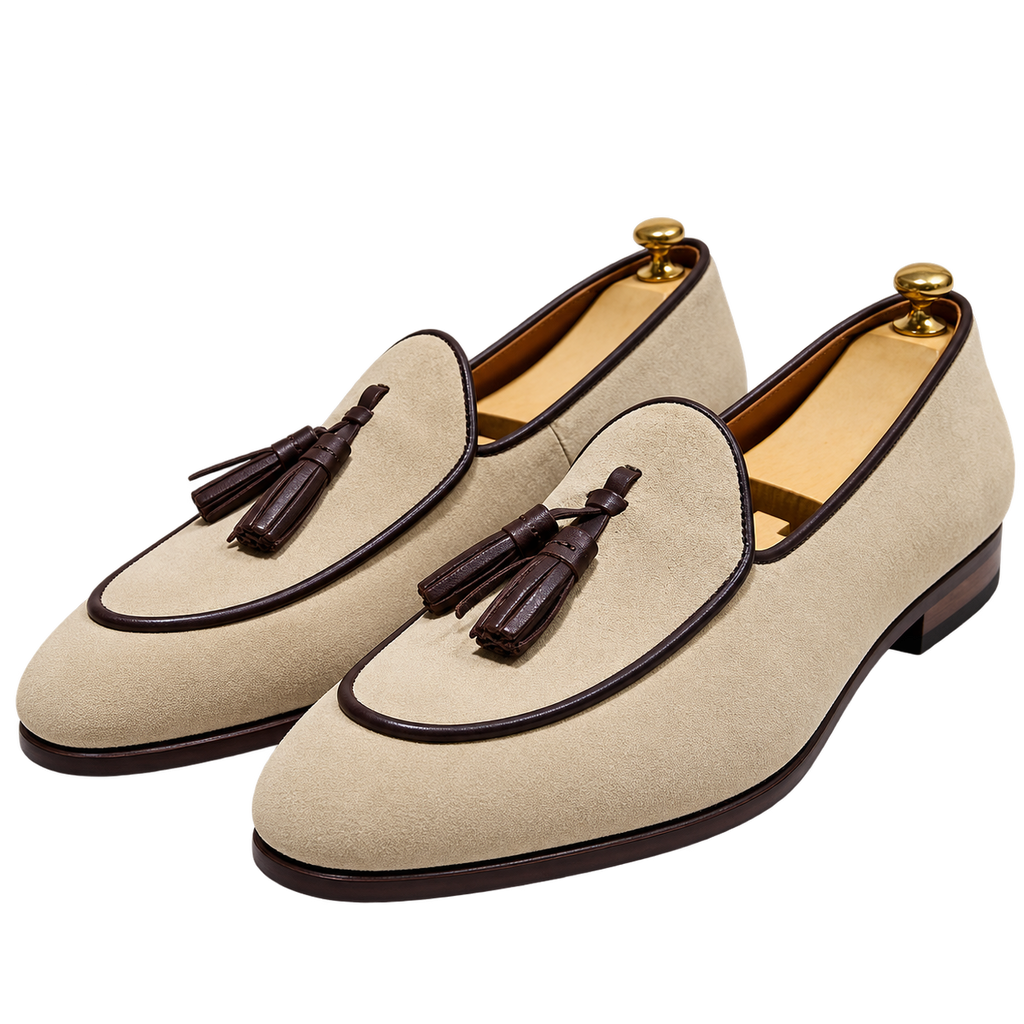 Belgian Loafer with Tassels