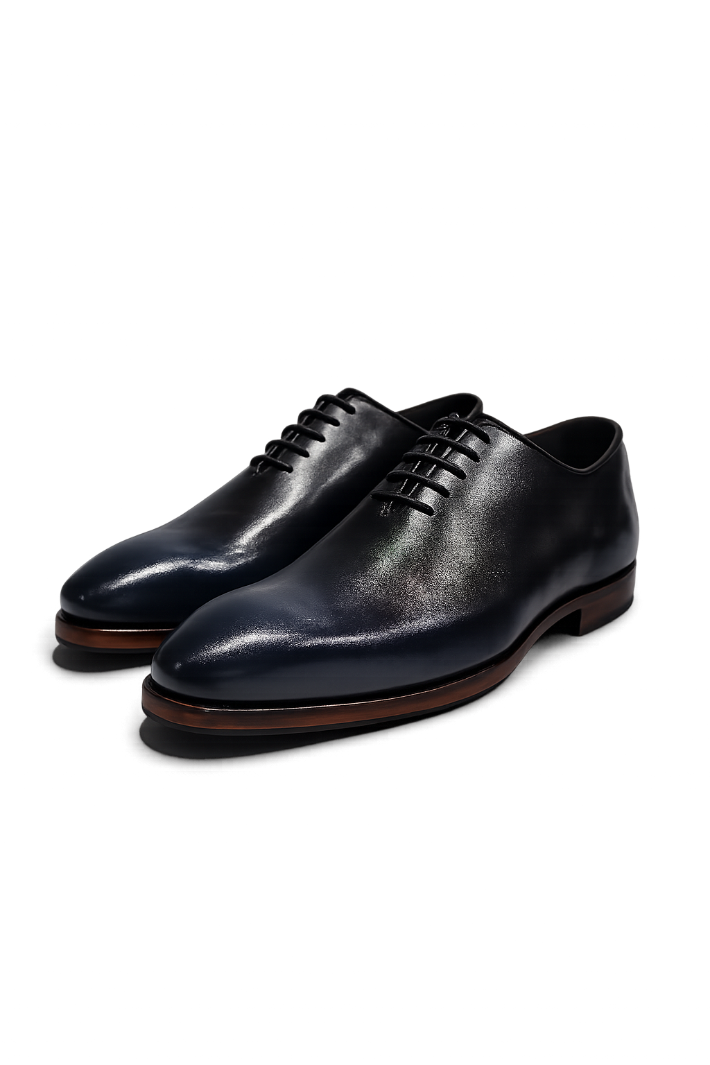 Wholecut Oxford Dual colour Hand-painted PATINA FINISHED