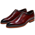 Wholecut Oxford hand Painted Patina