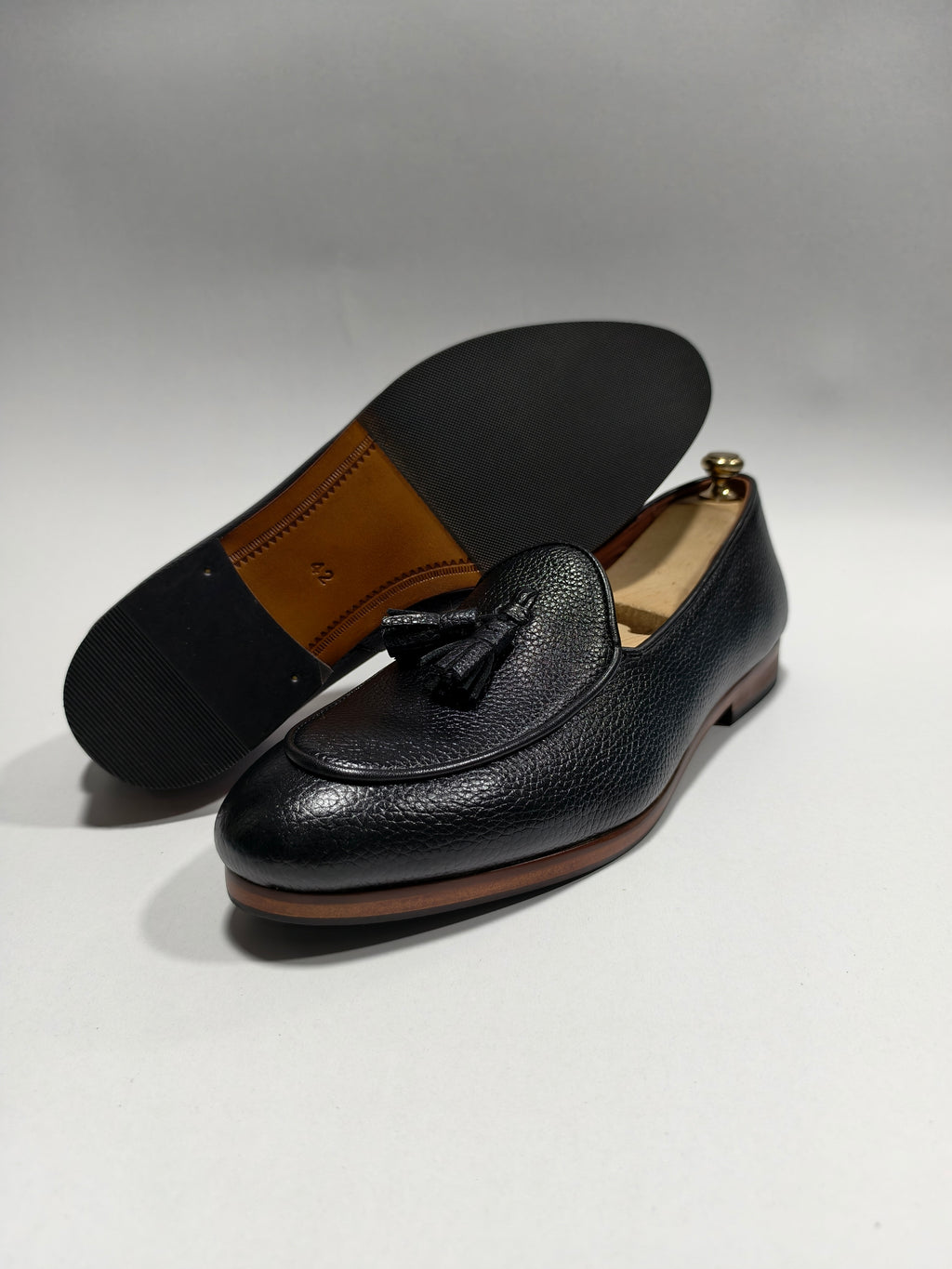 Belgian Loafer with Tassels
